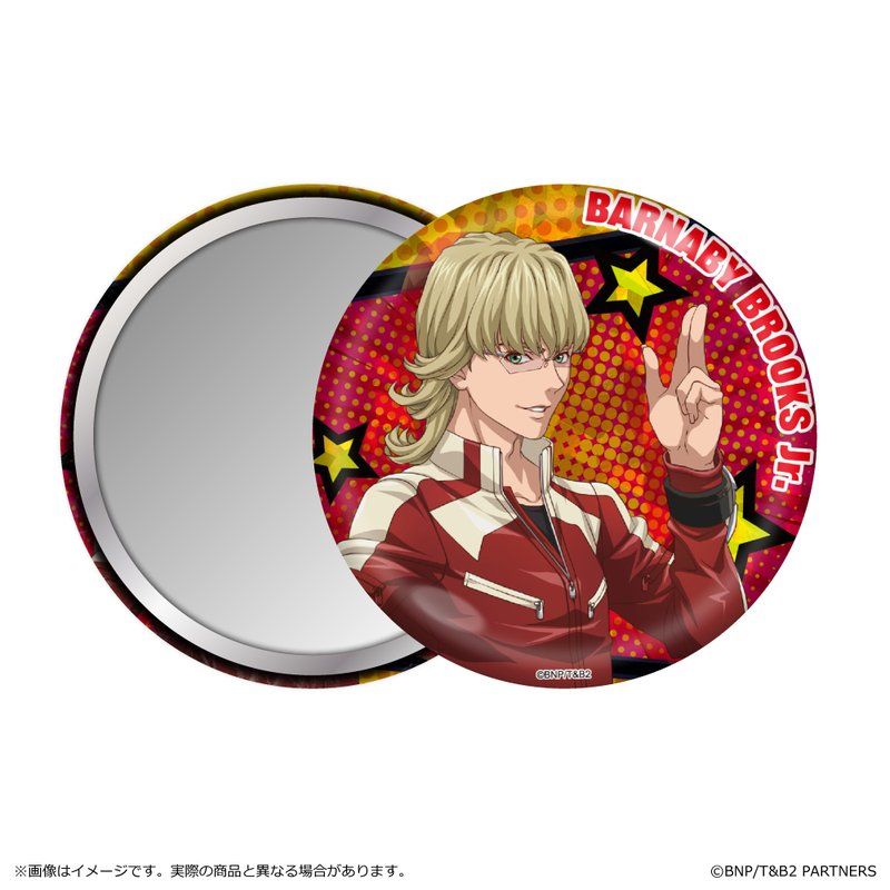 TIGER & BUNNY 2 ホログラム缶ミラー バーナビー・ブルックスJr.