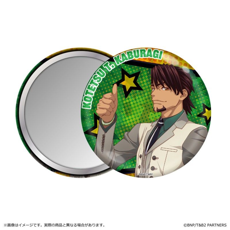 TIGER & BUNNY 2 ホログラム缶ミラー 鏑木・T・虎徹