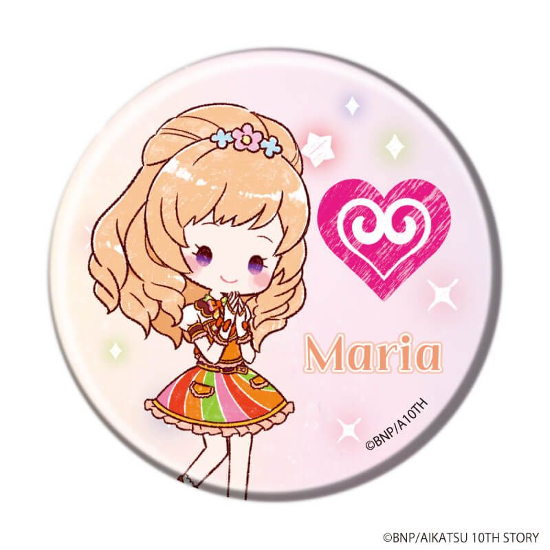 缶バッジ「アイカツ！」10/スクールドレスver. コンプリートBOX(全7種)(グラフアートイラスト)