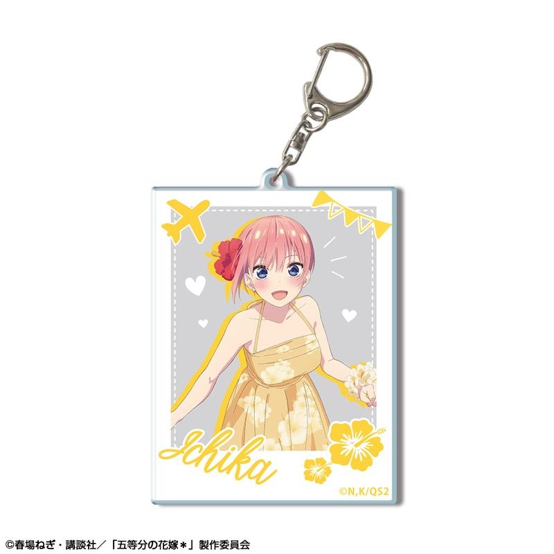 五等分の花嫁* ビッグアクリルキーホルダー デザイン02 中野一花 B