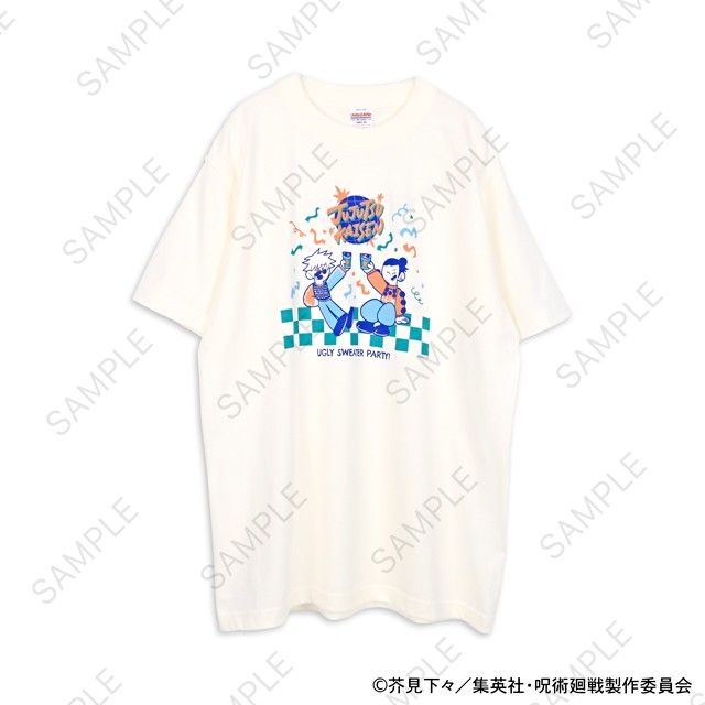 呪術廻戦 アグリーセーターパーティー! クルーネックTシャツ 五条・夏油 懐玉・玉折 Lサイズ