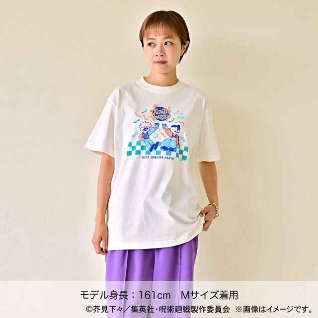 呪術廻戦 アグリーセーターパーティー! クルーネックTシャツ 五条・夏油 懐玉・玉折 Mサイズ