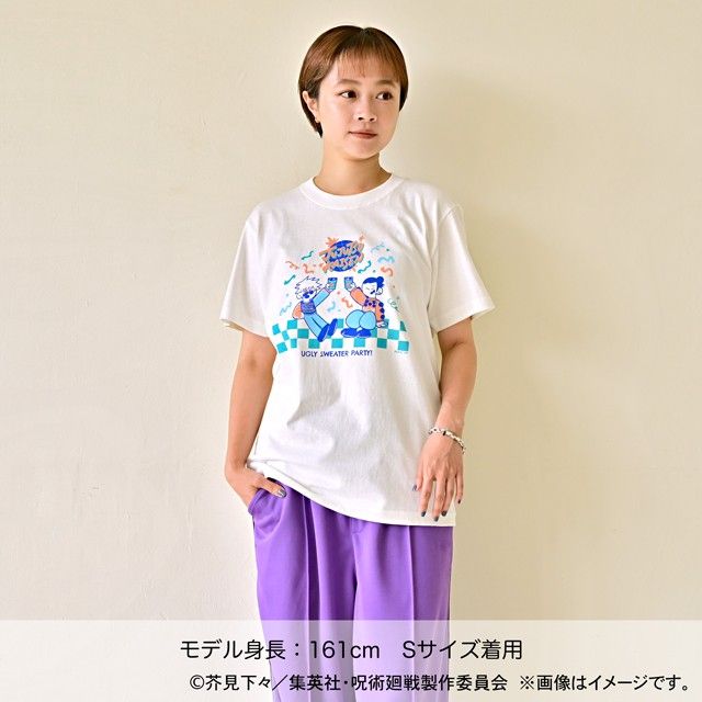 呪術廻戦 アグリーセーターパーティー! クルーネックTシャツ 五条・夏油 懐玉・玉折 Sサイズ