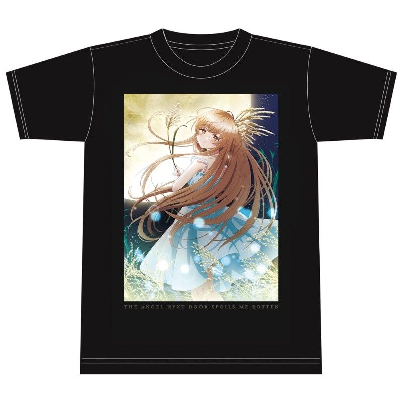 お隣の天使様にいつの間にか駄目人間にされていた件 Tシャツ 椎名真昼 十五夜Ver. XLサイズ