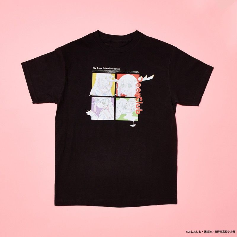 しかのこのこのここしたんたん DEER CLUB 58% TEE 001 S