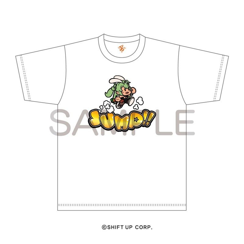 勝利の女神:NIKKE Tシャツ RUNNING SODA! ホワイト サイズ L