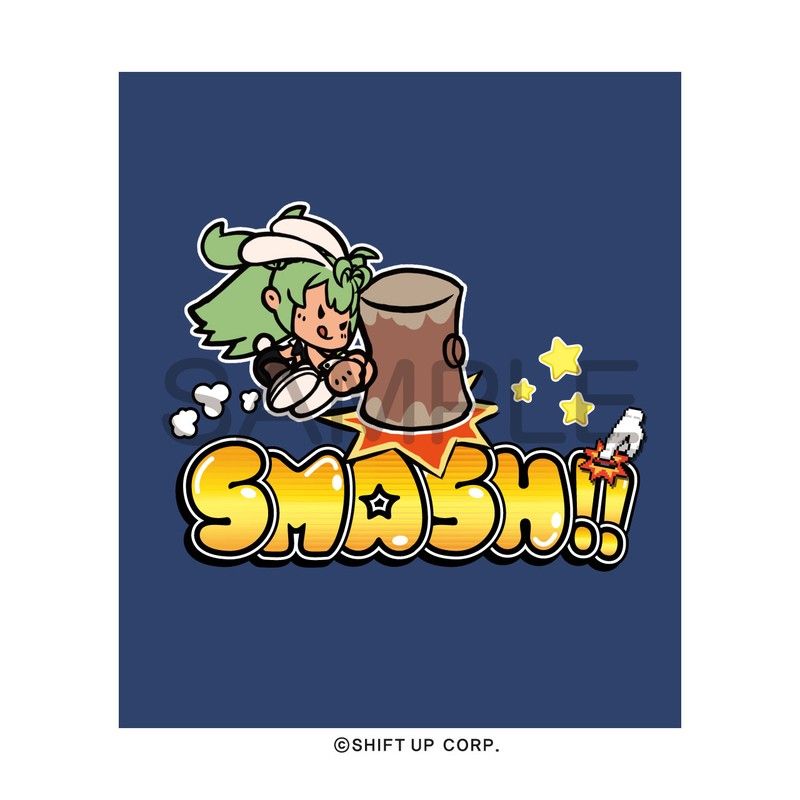 勝利の女神:NIKKE Tシャツ SMASH SODA! ネイビー サイズ L