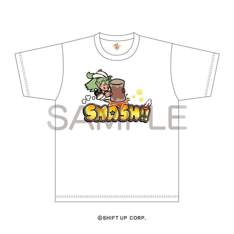 勝利の女神:NIKKE Tシャツ SMASH SODA! ホワイト サイズ L