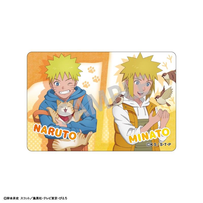 NARUTO-ナルト- 疾風伝 トレーディングマグネットシート 少年期×アニマル