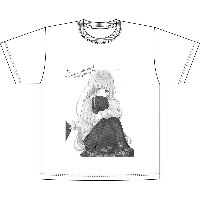 お隣の天使様にいつの間にか駄目人間にされていた件 オーバーサイズTシャツ