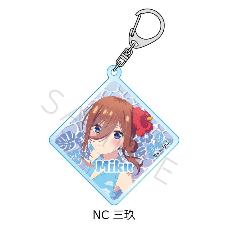 五等分の花嫁* アクリルキーホルダー NC 三玖