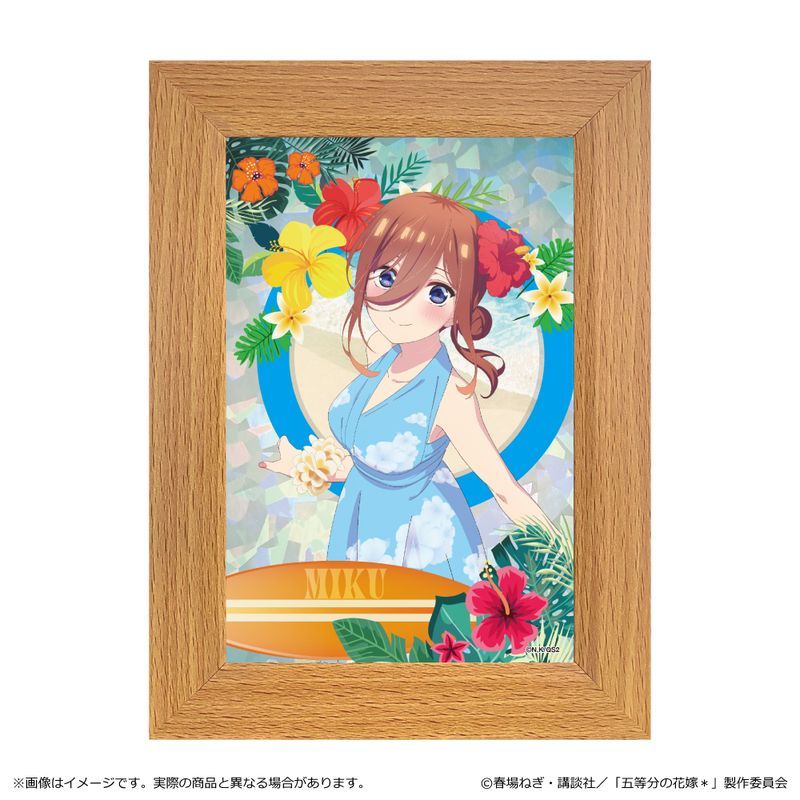 五等分の花嫁* ミニメタルアート 中野三玖｜アニメ・キャラクターコラボグッズのECならeeo Store（イーオストア）