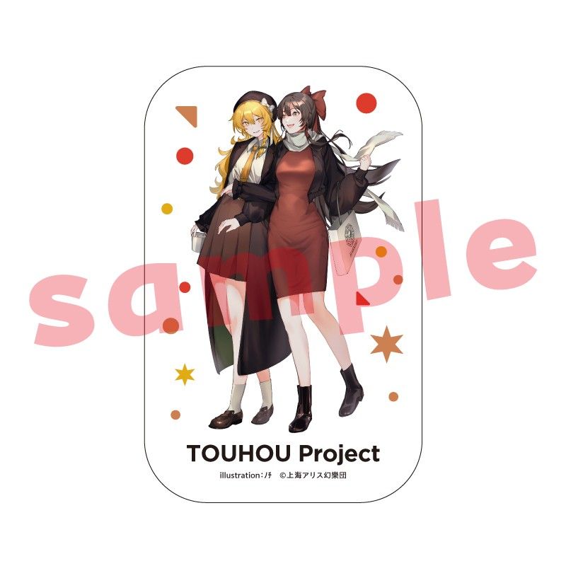 東方Project TOUHOU Project Charama Goods Exhibition ノチ 缶バッジ