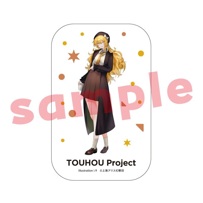 東方Project TOUHOU Project Charama Goods Exhibition 霧雨魔理沙 ノチ 缶バッジ