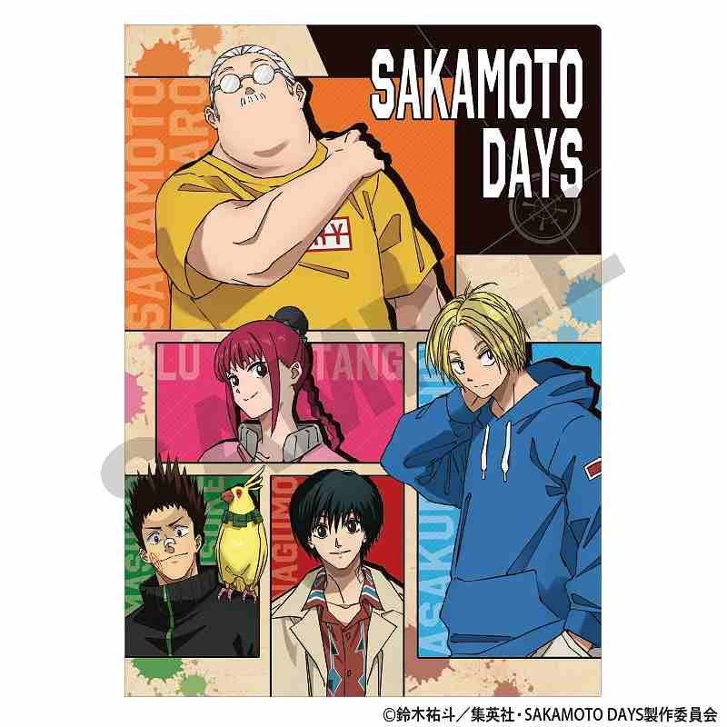 SAKAMOTO DAYS シングルクリアファイル オレンジ