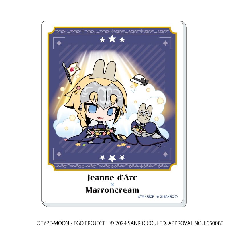 アクリルカード「Fate/Grand Order×サンリオキャラクターズ」01/コンプリートBOX(全8種)(描き下ろしイラスト)