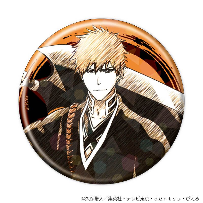 ホログラム缶バッジ(65mm)「BLEACH 千年血戦篇」02/クローズド(6種)(グラフアートスケッチイラスト)