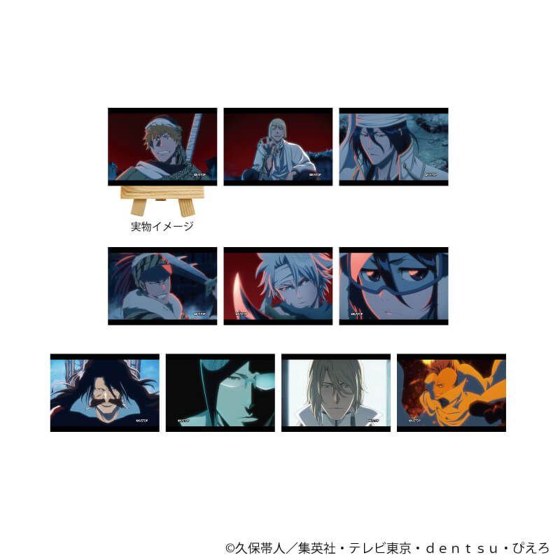 キャンバスボードミニ「BLEACH 千年血戦篇」01/クローズド(10種)(場面写イラスト)