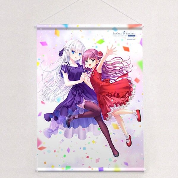 Summer Pockets REFLECTION BLUE B2タペストリー 鳴瀬しろは&加藤うみ/SP5th  Ver.｜アニメ・キャラクターコラボグッズのECならeeo Store（イーオストア）