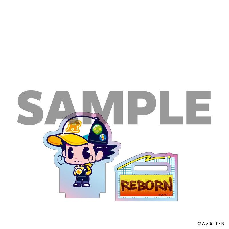 家庭教師ヒットマンREBORN! 90'S STREET FASHION COLLECTION オーロラアクリルスタンド リボーン