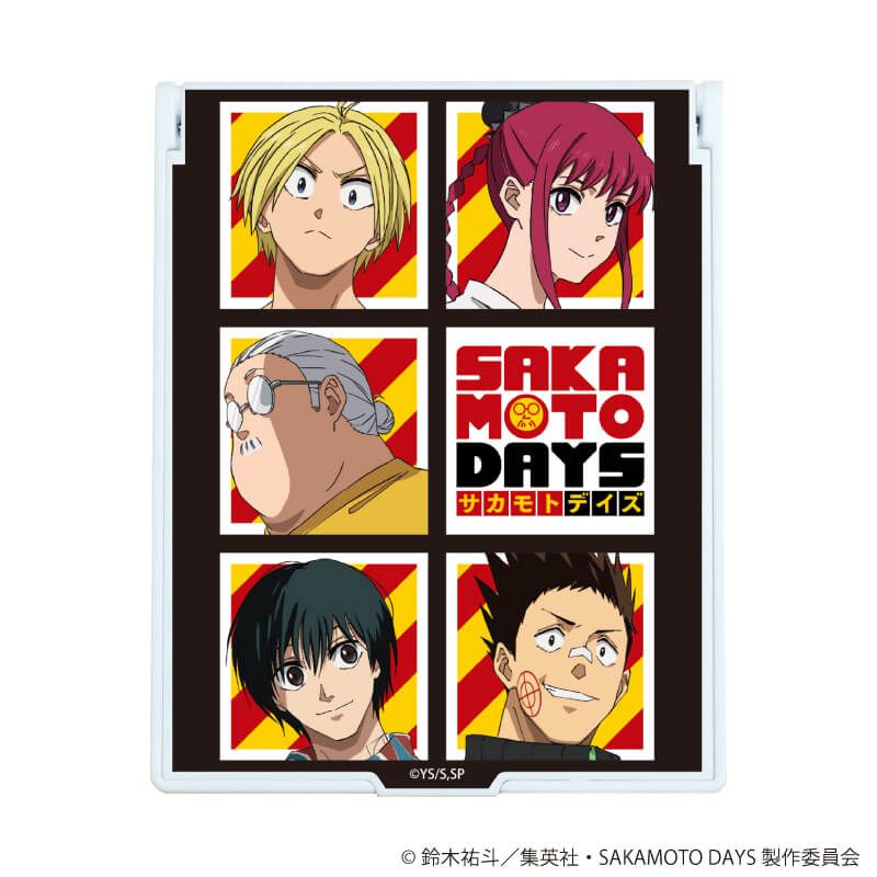 デカキャラミラー「SAKAMOTO DAYS」01/コマ割りデザイン(公式イラスト)