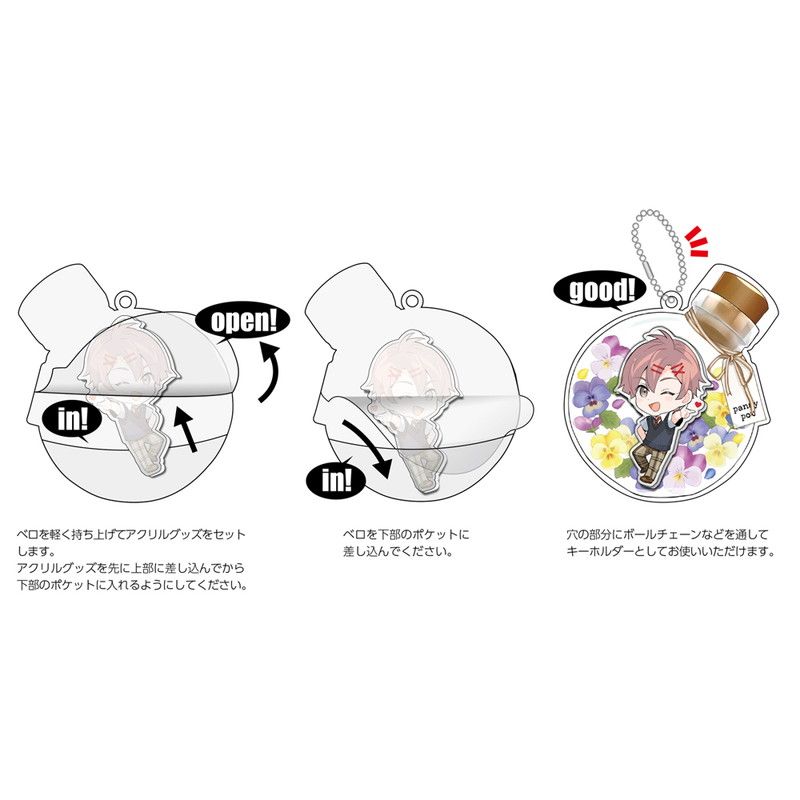 アクリルメイクアップカバー#バスタイム【推し活】