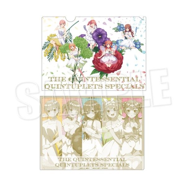 五等分の花嫁∽ A4クリアファイル Flower Fairy Ver. 集合