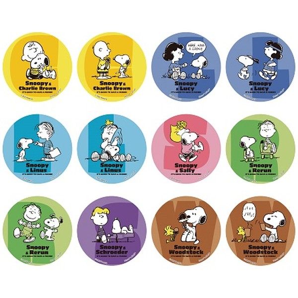 PEANUTS PACHITバッジコレクション