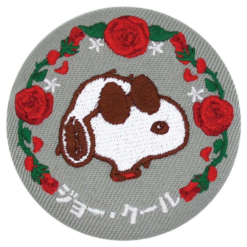 SNOOPY(TM) シークレット花言葉刺繍缶バッジ