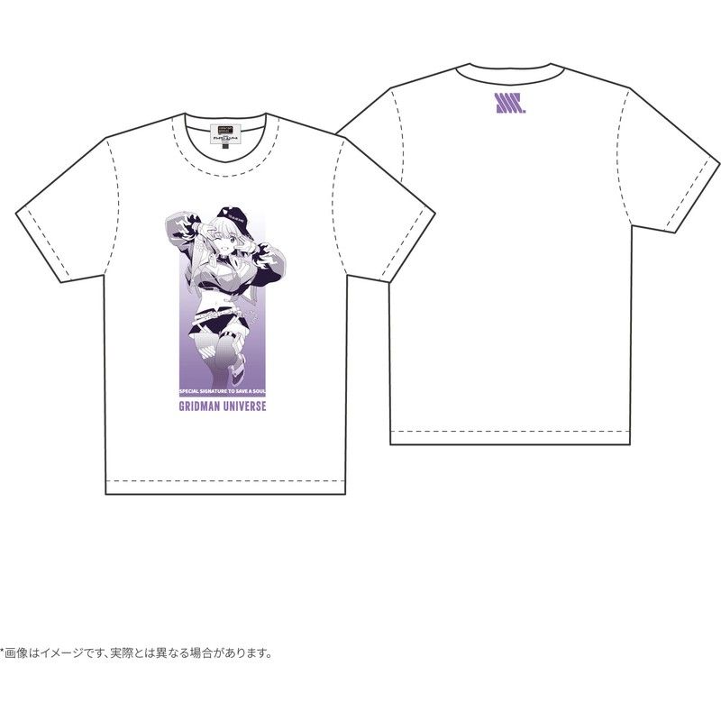 グリッドマン ユニバース Dreamy Divas Ver. Tシャツ(A) 新条アカネ Lサイズ