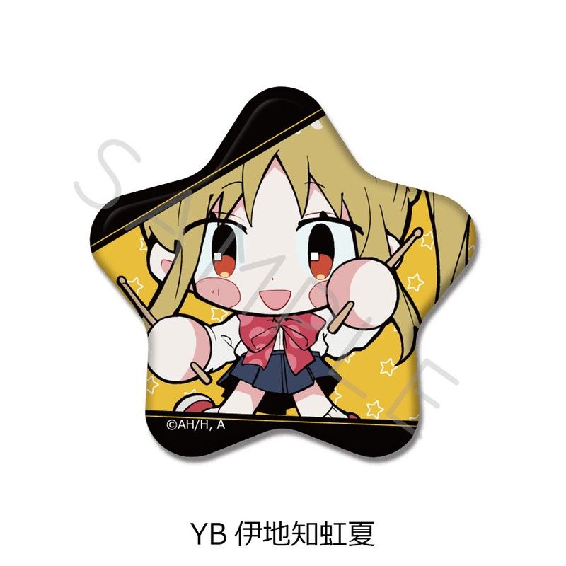 ぼっち・ざ・ろっく! 第3弾 星型缶バッジ YB 伊地知虹夏