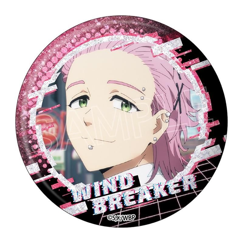 WIND BREAKER トレーディンググリッター缶バッジ