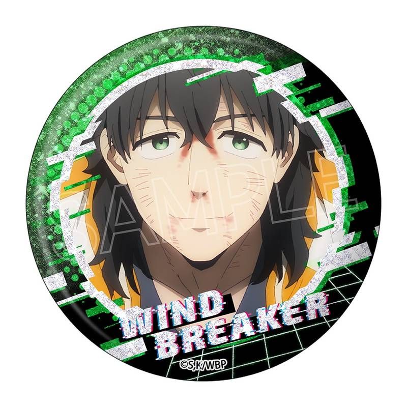 WIND BREAKER トレーディンググリッター缶バッジ