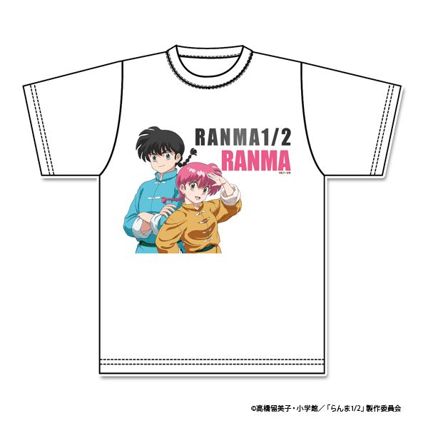 らんま1/2 グラフィックTシャツ【乱馬＆らんま】