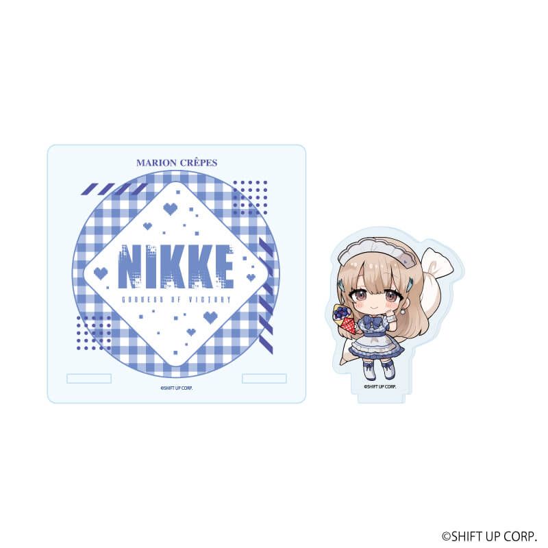 アクリルコースタースタンド「勝利の女神：NIKKE」02/ティア カフェ店員ver.(ミニキャライラスト)