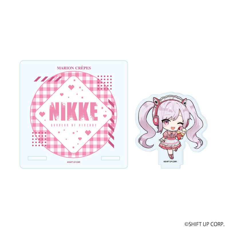 アクリルコースタースタンド「勝利の女神：NIKKE」01/アリス カフェ店員ver,(ミニキャライラスト)