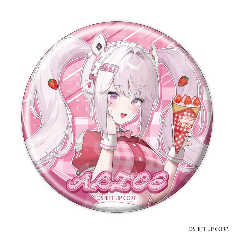 ホログラム缶バッジ(57mm)「勝利の女神：NIKKE」01/コンプリートBOX(全6種)(描き起こしイラスト)