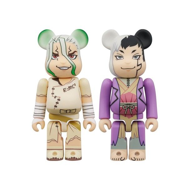 BE@RBRICK 石神千空 & あさぎりゲン 2PCS SET