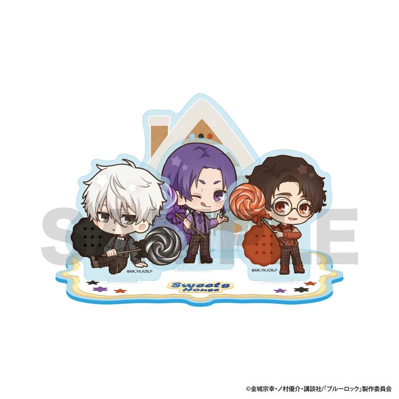 ブルーロック2期 Sweets House アクリルジオラマスタンド 凪誠士郎&御影玲王&雪宮剣優