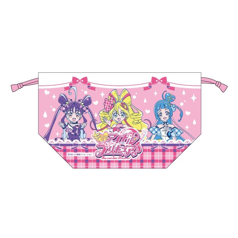 キミとアイドルプリキュア♪ 巾着弁当袋 KB-1