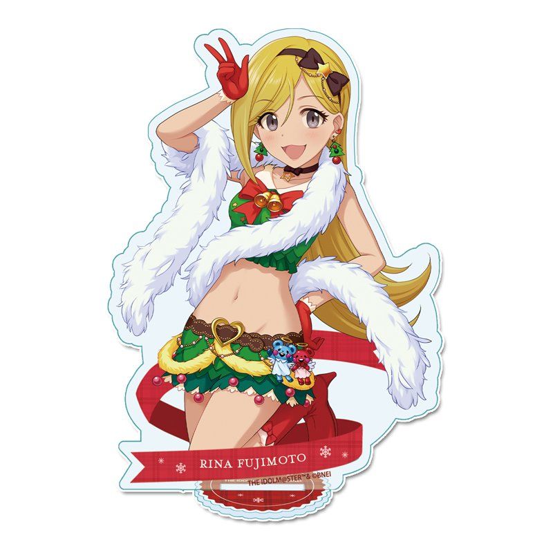 アイドルマスター シンデレラガールズ アクリルスタンド 藤本里奈 クリスマスプレゼント + Ver.