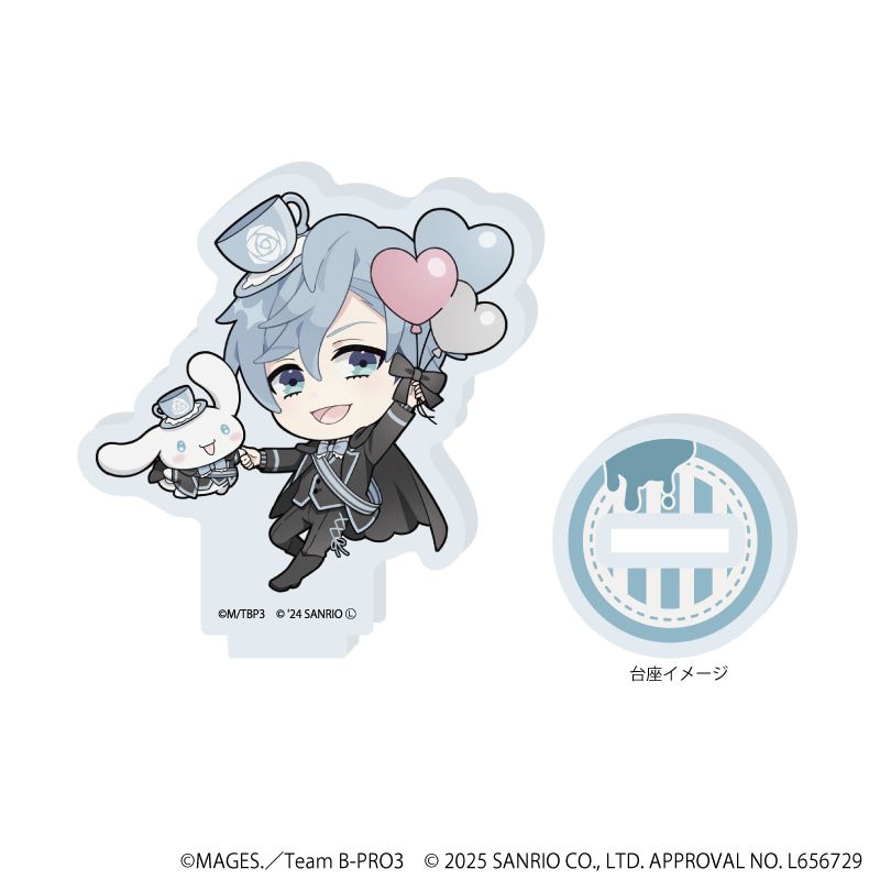 アクリルぷちスタンド「B-PROJECT～熱烈＊ラブコール～×サンリオキャラクターズ」02/コンプリートBOX(全8種)(ミニキャライラスト)