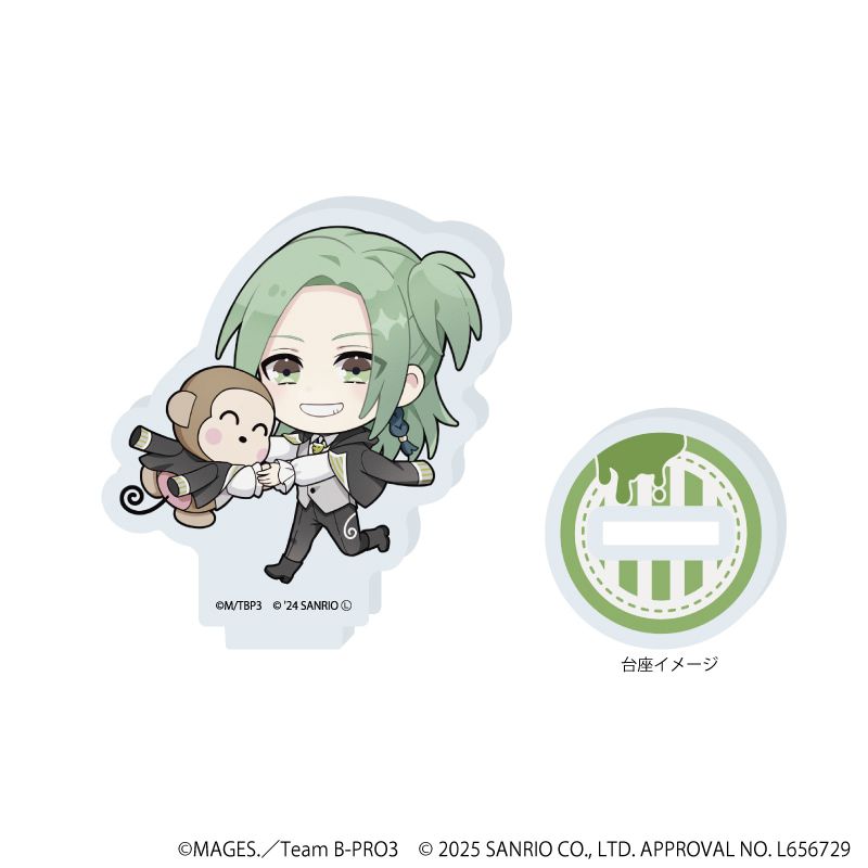 アクリルぷちスタンド「B-PROJECT～熱烈＊ラブコール～×サンリオキャラクターズ」02/コンプリートBOX(全8種)(ミニキャライラスト)