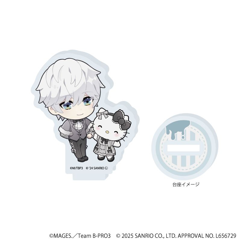 アクリルぷちスタンド「B-PROJECT～熱烈＊ラブコール～×サンリオキャラクターズ」01/コンプリートBOX(全8種)(ミニキャライラスト)