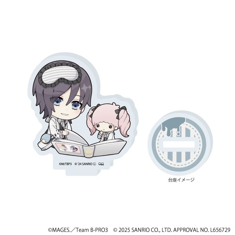 アクリルぷちスタンド「B-PROJECT～熱烈＊ラブコール～×サンリオキャラクターズ」01/コンプリートBOX(全8種)(ミニキャライラスト)