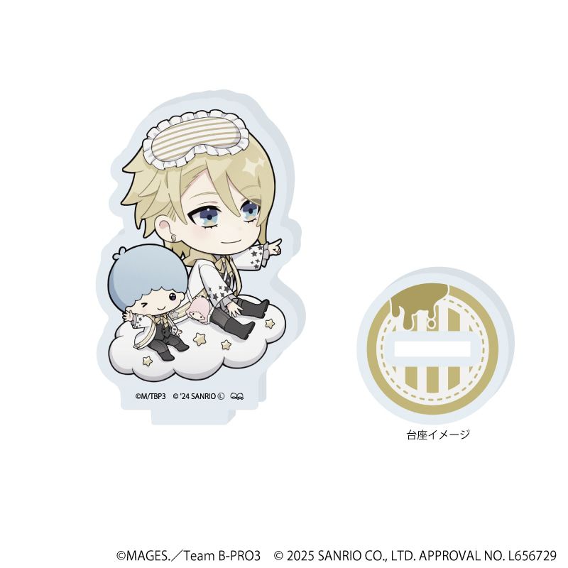 アクリルぷちスタンド「B-PROJECT～熱烈＊ラブコール～×サンリオキャラクターズ」01/コンプリートBOX(全8種)(ミニキャライラスト)