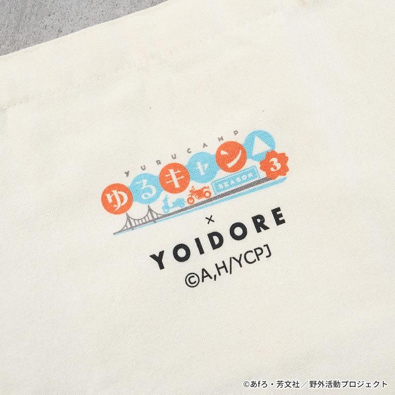 ゆるキャン△ SEASON3 YOIDOREコラボトートバッグ 01 赤ちょうちん