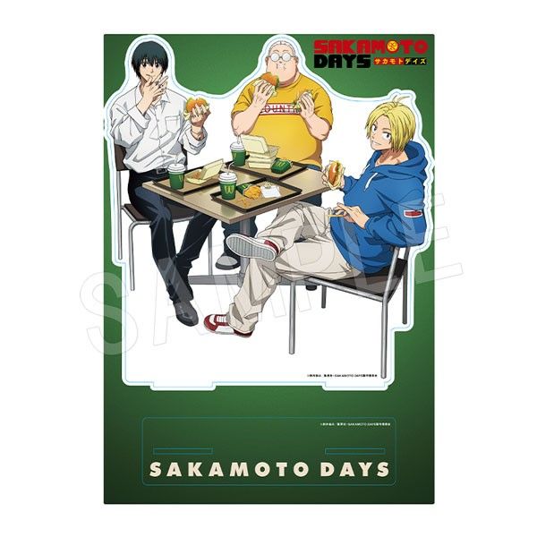 SAKAMOTO DAYS BIGアクリルスタンド ハンバーガーVer.