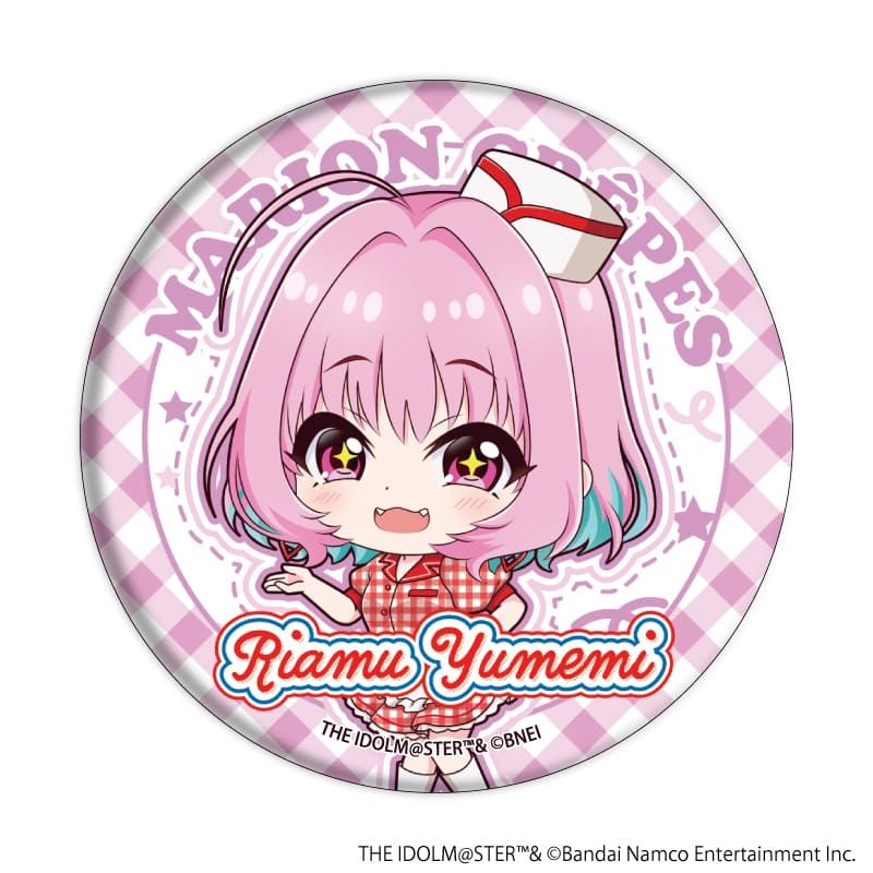 缶バッジ「アイドルマスター シンデレラガールズ」12/クレープ屋ver. コンプリートBOX(全6種)(ミニキャライラスト)