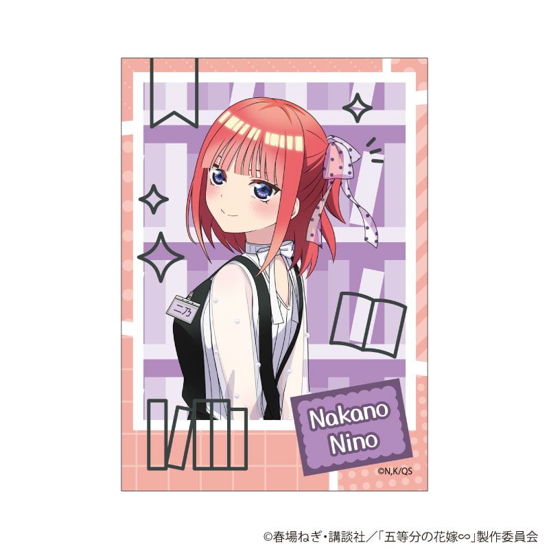 ミニフォト「五等分の花嫁∽」02/二乃ver. コンプリートBOX(全6種)(公式イラスト)